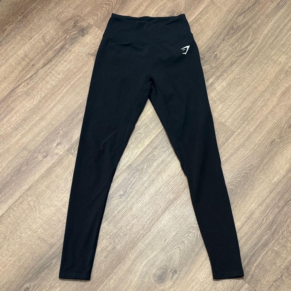 Gymshark High-Rise Black Leggings Size XS